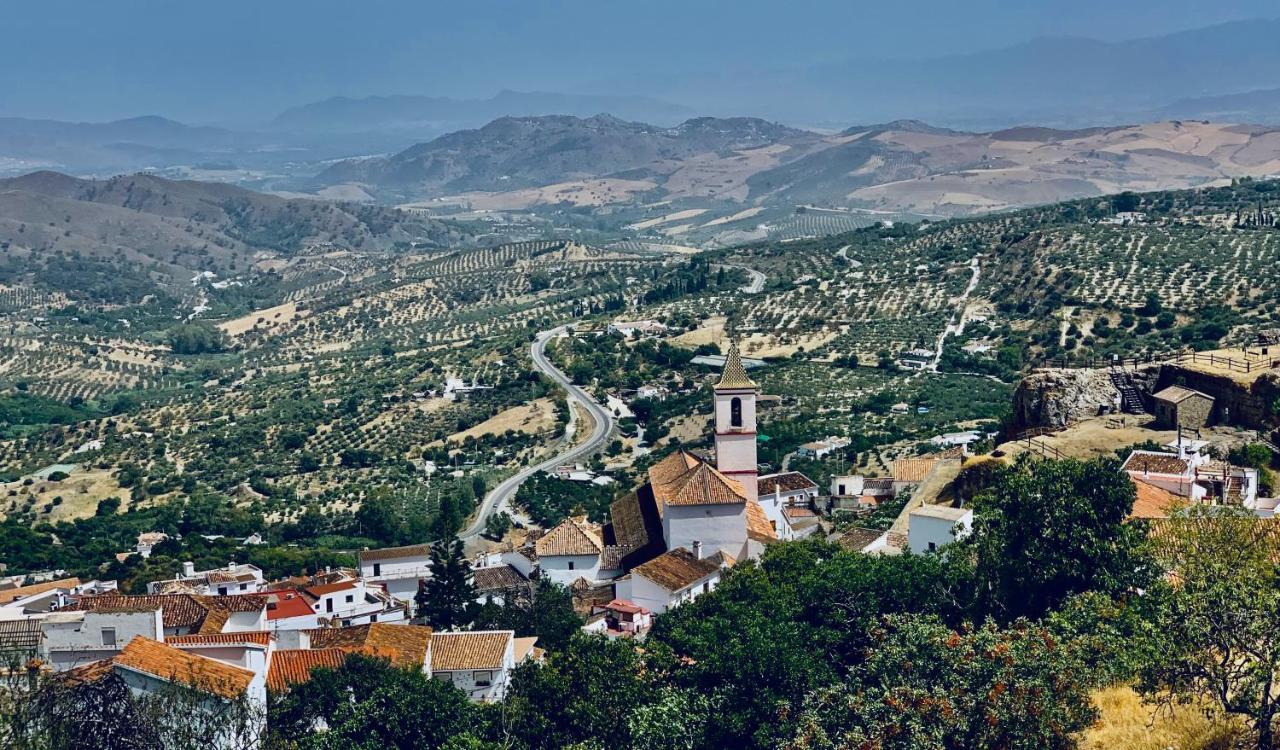 Spacious Villa With Exceptional Views In Malaga Casarabonela Bagian luar foto