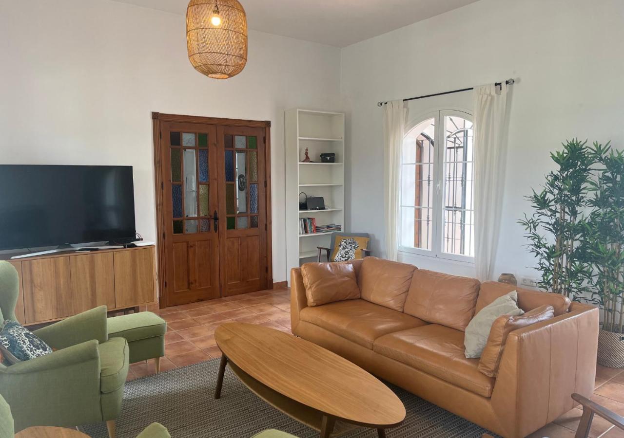 Spacious Villa With Exceptional Views In Malaga Casarabonela Bagian luar foto
