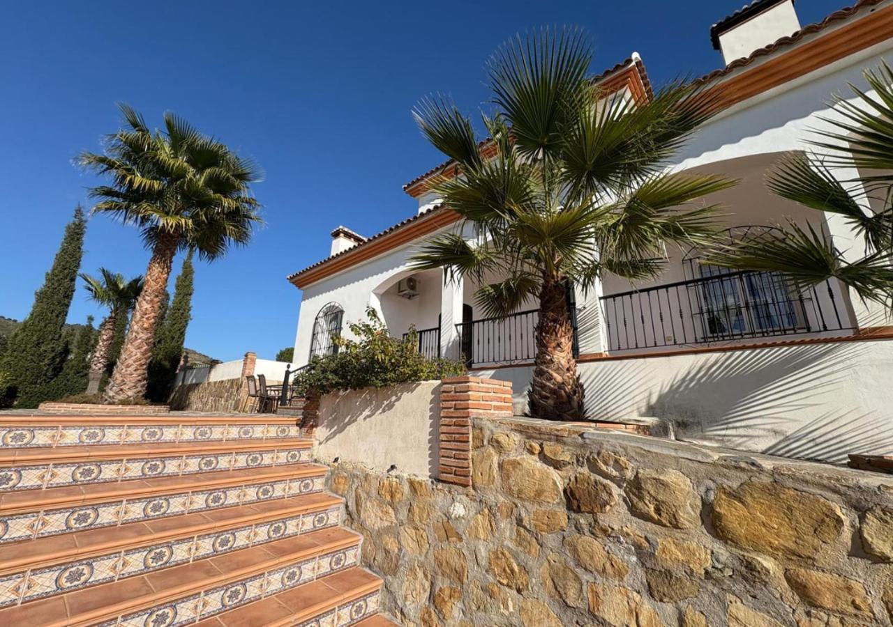 Spacious Villa With Exceptional Views In Malaga Casarabonela Bagian luar foto