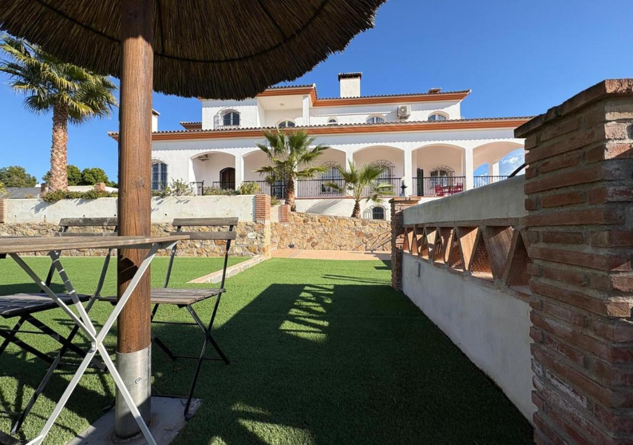 Spacious Villa With Exceptional Views In Malaga Casarabonela Bagian luar foto