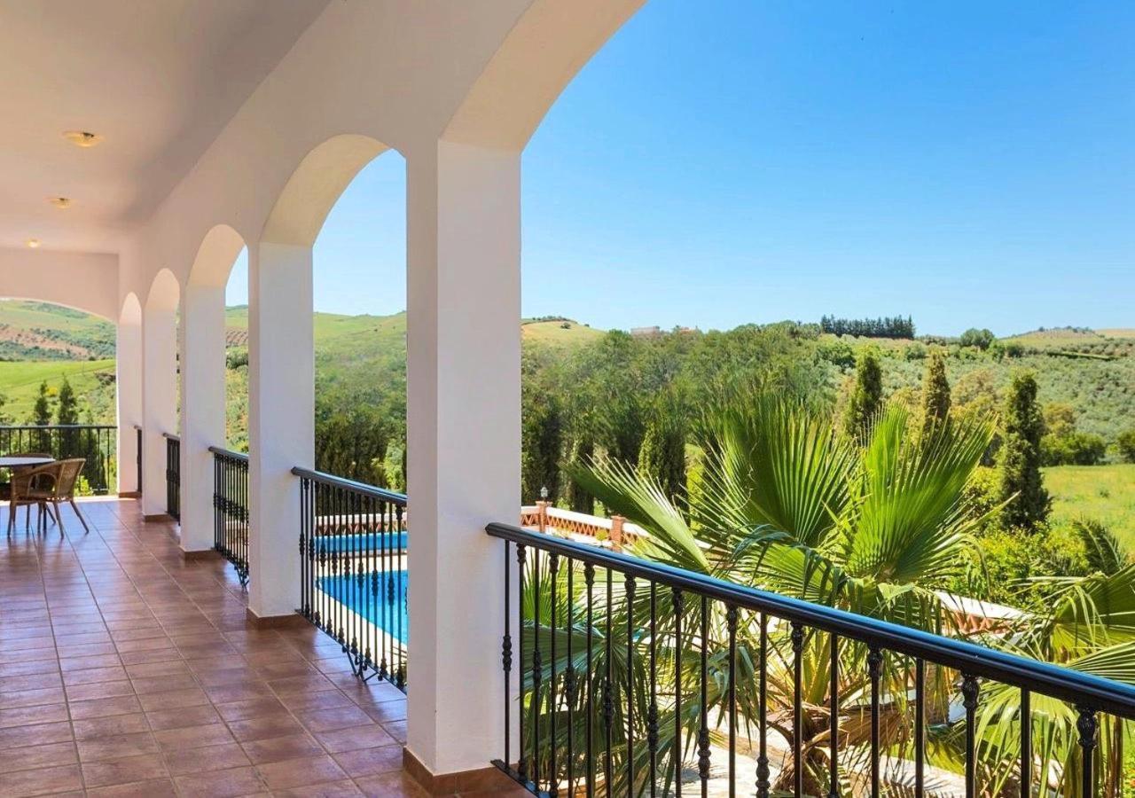 Spacious Villa With Exceptional Views In Malaga Casarabonela Bagian luar foto