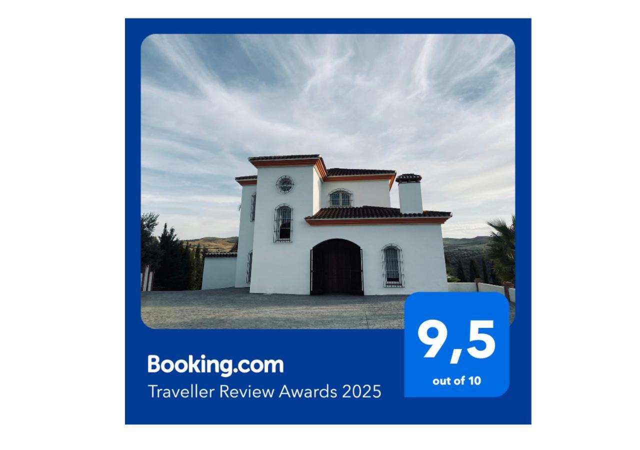 Spacious Villa With Exceptional Views In Malaga Casarabonela Bagian luar foto