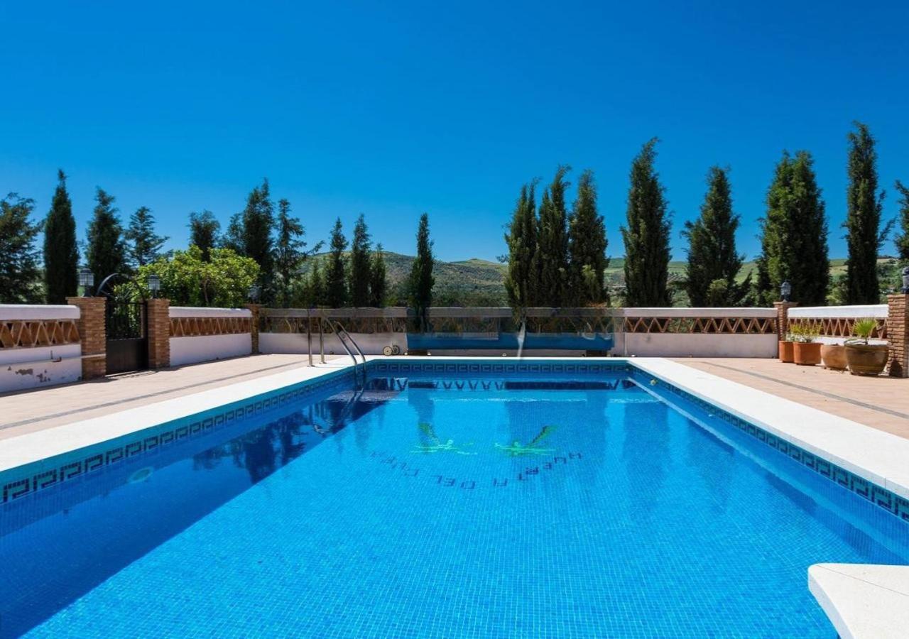 Spacious Villa With Exceptional Views In Malaga Casarabonela Bagian luar foto